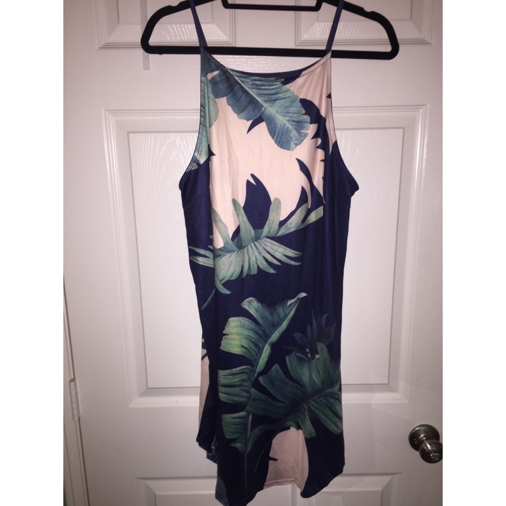 Fashion Nova Floral Sleeveless Dress